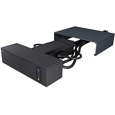Legrand 694596, Multi-TV med överspänningsskydd, med strömbrytare, 4 uttag, Kabel 2m, Svart Legrand 694596, Multi-TV med överspänningsskydd, med strömbrytare, 4 uttag, Kabel 2m, Svart