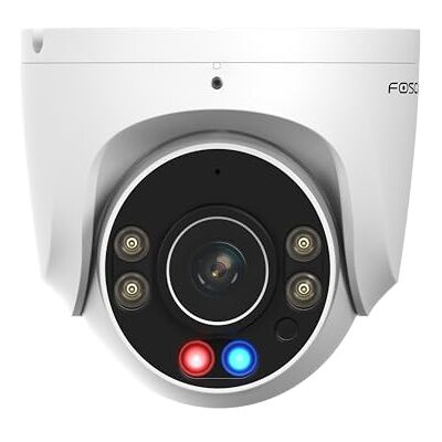 Foscam W5EP PoE-kamera för utomhusbruk (IP66), Ultra HD 3K (5,0 megapixel), WDR, 108° betraktningsvinkel, färgmörkerseende + IR, tvåvägsljud, integrerad LED och larmsjöjungfru Foscam W5EP PoE-kamera för utomhusbruk (IP66), Ultra HD 3K (5,0 megapixel), WDR, 108° betraktningsvinkel, färgmörkerseende + IR, tvåvägsljud, integrerad LED och larmsjöjungfru