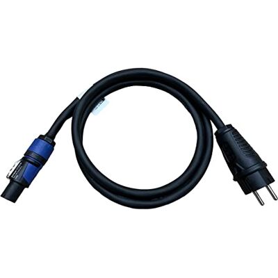 NWP strömkabel 1,5 m powerCON blå till 230 V Schuko-kontakt – 3 x 2,5 mm² – gummislangledning – NAC3FXXA-W-L Power-In (blå) NWP strömkabel 1,5 m powerCON blå till 230 V Schuko-kontakt – 3 x 2,5 mm² – gummislangledning – NAC3FXXA-W-L Power-In (blå)