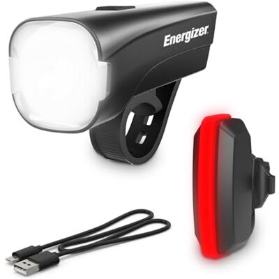 Energizer uppladdningsbart cykelljus set – framljus och bakljus för nattbruk – 2-pack Energizer uppladdningsbart cykelljus set – framljus och bakljus för nattbruk – 2-pack