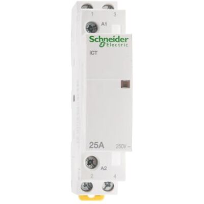 Schneider Electric Acti9 iCT-kontakt 25A 2P NO 230-240V A9C24732 Schneider Electric Acti9 iCT-kontakt 25A 2P NO 230-240V A9C24732