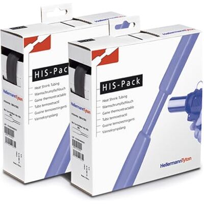 HellermannTyton HELLERMANN TYTON 300-30640 isolerande hölje – svart termiskt justerbar kabel (5 m, 6,4 mm, 1,25 mm, 0,6 mm) HellermannTyton HELLERMANN TYTON 300-30640 isolerande hölje – svart termiskt justerbar kabel (5 m, 6,4 mm, 1,25 mm, 0,6 mm)