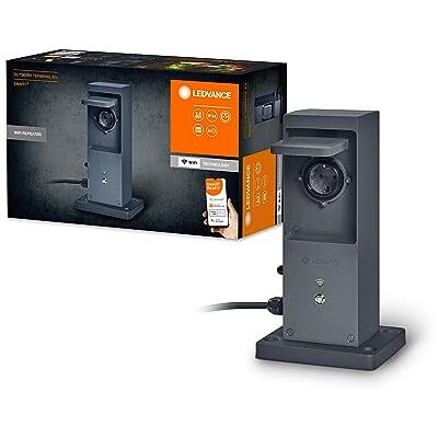LEDVANCE SMART+ WiFi Outdoor Terminal EU med integrerad repeater & 2 uttag, vit, 230V, utökar WiFi-zonen utomhus, länkning av trådlösa enheter, appkontrollerbar, IP44 LEDVANCE SMART+ WiFi Outdoor Terminal EU med integrerad repeater & 2 uttag, vit, 230V, utökar WiFi-zonen utomhus, länkning av trådlösa enheter, appkontrollerbar, IP44