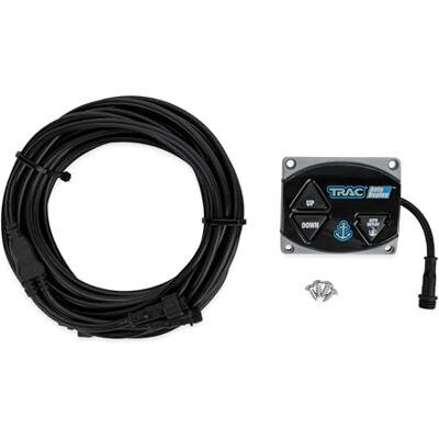 Camco Trac Outdoor Anchor Winch G3 AutoDeploy Second Switch Funktioner upp/ner/automatisk drift För användning med TRAC AutoDeploy elektriska ankarvinschar G3 sportfiskare & däckbåtmodeller Camco Trac Outdoor Anchor Winch G3 AutoDeploy Second Switch Funktioner upp/ner/automatisk drift För användning med TRAC AutoDeploy elektriska ankarvinschar G3 sportfiskare & däckbåtmodeller