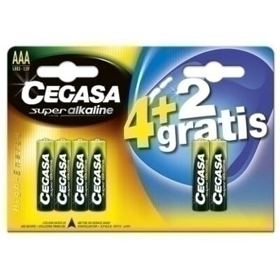 Cegasa MN2400-LR03 AAA-batterier - Hushållsströmkälla Cegasa MN2400-LR03 AAA-batterier - Hushållsströmkälla