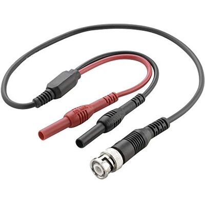 3B Scientific U11257 HF-kabel, BNC/4 mm kontakt 3B Scientific U11257 HF-kabel, BNC/4 mm kontakt