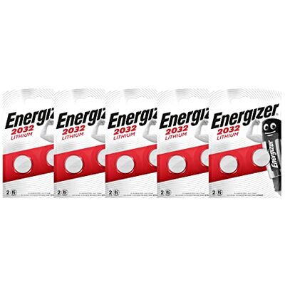 Hold. Energizr Energizer CR2032 Litium 3V-batterier – 5 Blisterpaket med 2 batterier (Total 10 batterier) Hold. Energizr Energizer CR2032 Litium 3V-batterier – 5 Blisterpaket med 2 batterier (Total 10 batterier)