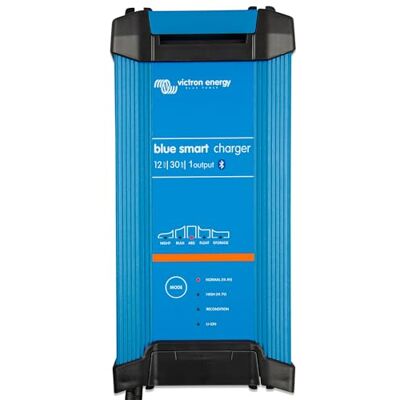 Victron Energy Blue Smart IP22 12-Volt 30 amp 230V, Enkel Output Batteriladdare CEE 7/7, Bluetooth Victron Energy Blue Smart IP22 12-Volt 30 amp 230V, Enkel Output Batteriladdare CEE 7/7, Bluetooth