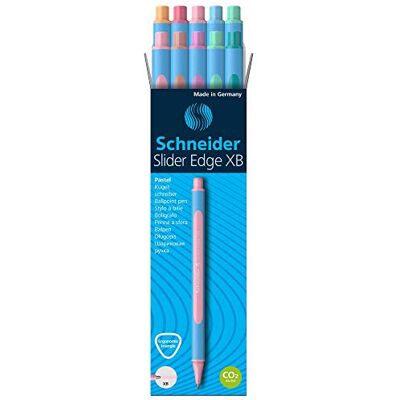 Schneider Slider Edge 1,4 mm Extra bred kulspetspenna 10-bit, Blandad Schneider Slider Edge 1,4 mm Extra bred kulspetspenna 10-bit, Blandad