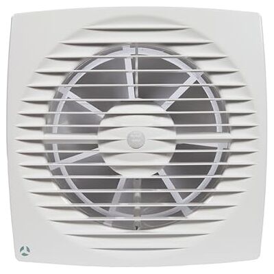 Airflow Aura 125MST badrumsavdragare, rörelsesensor med timer, kompakt design, IPX4, flödeshastighet 115 m³/h, kanal 125 mm Airflow Aura 125MST badrumsavdragare, rörelsesensor med timer, kompakt design, IPX4, flödeshastighet 115 m³/h, kanal 125 mm