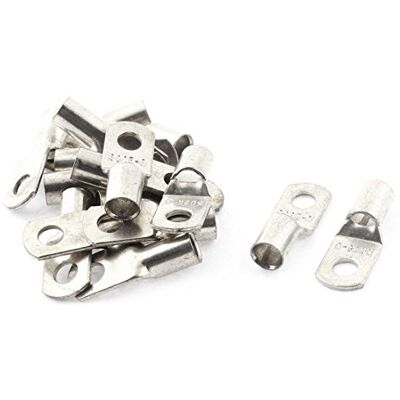 Uxcell SC25-6 Cable Lug Connector Terminal for 25 mm Wire, 16 Piece, 6 mm Diameter Bolt Uxcell SC25-6 Cable Lug Connector Terminal for 25 mm Wire, 16 Piece, 6 mm Diameter Bolt