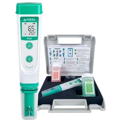 Apera Instruments AI209 Vattentät pH-Mätare ± 0,1 pH-Noggrannhet, ± 0,5 ° C Temperatursensor, Vit/Grön Apera Instruments AI209 Vattentät pH-Mätare ± 0,1 pH-Noggrannhet, ± 0,5 ° C Temperatursensor, Vit/Grön