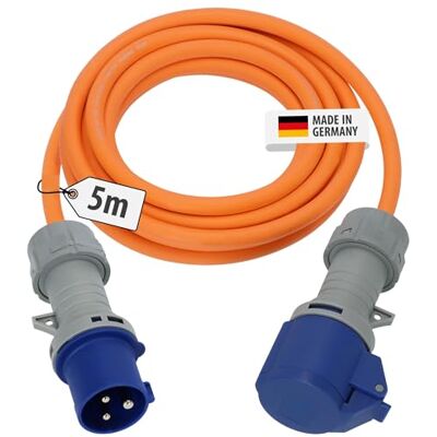 Brennenstuhl CEE 230V camping förlängningskabel 5m med LED-spänningsindikator (H07RN-F 3G2.5 kabel, camping elkabel för permanent utomhusbruk IP44, Made in Germany) Brennenstuhl CEE 230V camping förlängningskabel 5m med LED-spänningsindikator (H07RN-F 3G2.5 kabel, camping elkabel för permanent utomhusbruk IP44, Made in Germany)