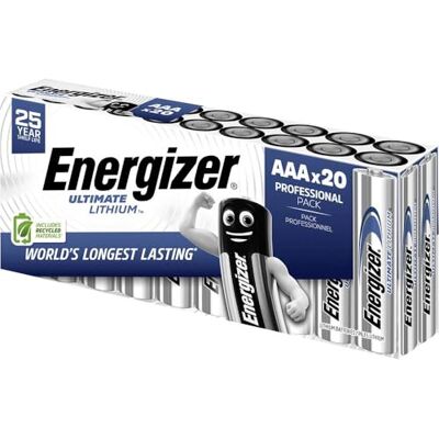 Energizer Lithium AAA-batterier - Långvarig kraft Energizer Lithium AAA-batterier - Långvarig kraft