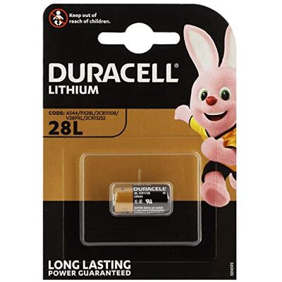 Duracell 28L litiumhögpresterande batteri (2CR13252) 1 styck Duracell 28L litiumhögpresterande batteri (2CR13252) 1 styck