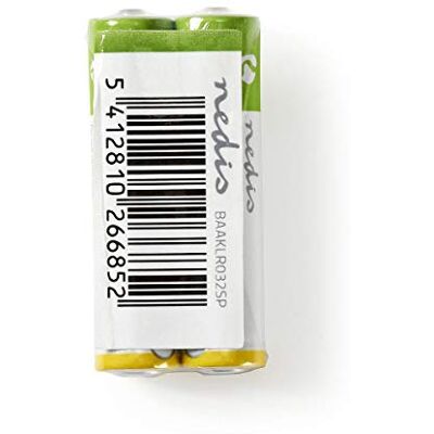 NEDIS Batterie Ministilo Alcaline Aaa 1.5 V (2 Pz) NEDIS Batterie Ministilo Alcaline Aaa 1.5 V (2 Pz)