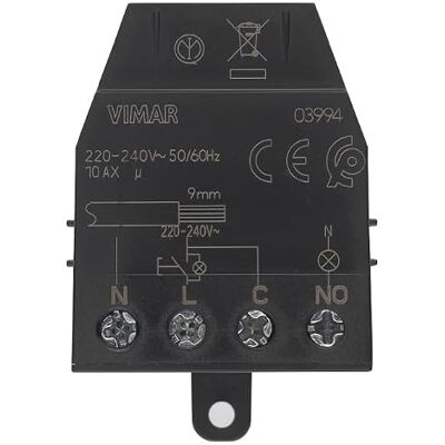 VIMAR - Quid 03994 - 4 terminaler - Relämodul VIMAR - Quid 03994 - 4 terminaler - Relämodul