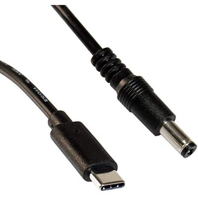 FeinTech USB-C till DC ihålig kontakt 5,5 mm typ C för strömförsörjning, DUB05001 FeinTech USB-C till DC ihålig kontakt 5,5 mm typ C för strömförsörjning, DUB05001