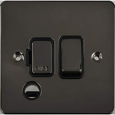 Schneider Electric GU5213BBN Ultimat platt platta, sammanställd sammansmält anslutning, svart nickel – paket med 1 Schneider Electric GU5213BBN Ultimat platt platta, sammanställd sammansmält anslutning, svart nickel – paket med 1
