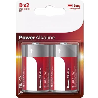 Blendend Alkaliska LR20 D 1,5 V batterier, lång livslängd och hög prestanda, perfekt för elektroniska enheter och leksaker. Blendend Alkaliska LR20 D 1,5 V batterier, lång livslängd och hög prestanda, perfekt för elektroniska enheter och leksaker.
