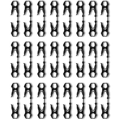 Amazon Basics handsklämma för arbete, bältesklämma för handskar, säkerhetsklämma, handskhållare, 24 delar, svart, 16,2 x 3,6 x 1,8cm Amazon Basics handsklämma för arbete, bältesklämma för handskar, säkerhetsklämma, handskhållare, 24 delar, svart, 16,2 x 3,6 x 1,8cm
