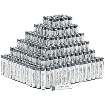 Amazon Basics AAA industrialkaliska batterier, 300 stycken Amazon Basics AAA industrialkaliska batterier, 300 stycken