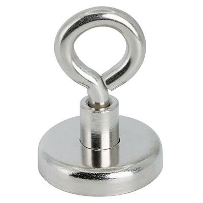 first4magnets Magnet Expert® 32 mm dia ferrit-klämmagnet med M5 Eyebolt 5,8 kg drag (Nord) (paket med 20) first4magnets Magnet Expert® 32 mm dia ferrit-klämmagnet med M5 Eyebolt 5,8 kg drag (Nord) (paket med 20)