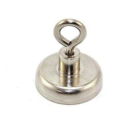 first4magnets Magnet Expert® 32 mm dia neodymium klämmagnet med M4 Eyebolt 36,4 kg drag (paket med 10) first4magnets Magnet Expert® 32 mm dia neodymium klämmagnet med M4 Eyebolt 36,4 kg drag (paket med 10)