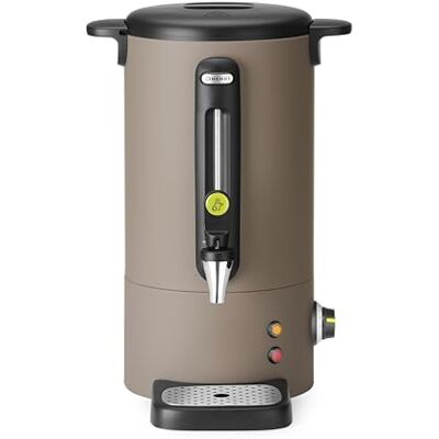 HENDI Varmvattendispenser för vatten glögg icke droppkran vattennivå indikator glöggspanna vattenkokare 9 l 230 V 950 W 307 x 330 x H 450 mm rostfritt stål polypropylen brungrå HENDI Varmvattendispenser för vatten glögg icke droppkran vattennivå indikator glöggspanna vattenkokare 9 l 230 V 950 W 307 x 330 x H 450 mm rostfritt stål polypropylen brungrå