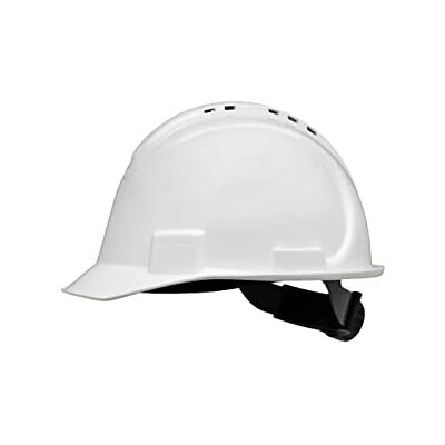 Honeywell North ventilerad skyddshjälm med kort brätte Vit dubbellåsmekanism 4-punkts spärrfjädring högdensitetspolyeten NSB21001E (paket med 1) Honeywell North ventilerad skyddshjälm med kort brätte Vit dubbellåsmekanism 4-punkts spärrfjädring högdensitetspolyeten NSB21001E (paket med 1)