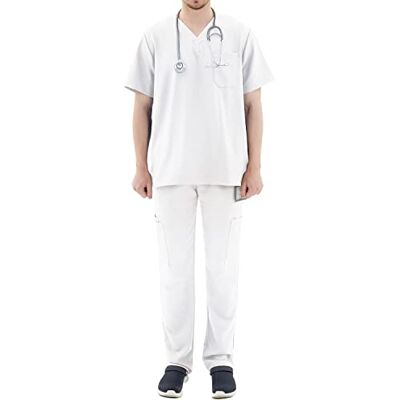 MISEMIYA UNISEX sanitetsuniform- SANITÄRUNIFORMER S, Vit TRS MISEMIYA UNISEX sanitetsuniform- SANITÄRUNIFORMER S, Vit TRS
