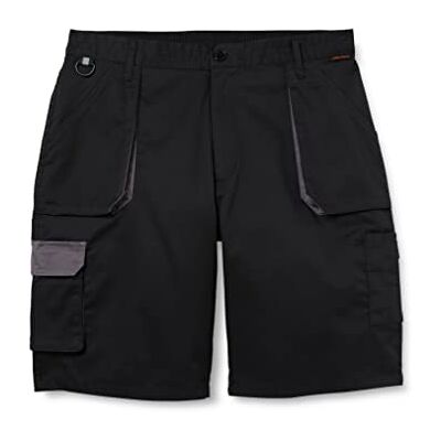 Portwest TX14 Texo Contrast Shorts, Svart, Storlek L Portwest TX14 Texo Contrast Shorts, Svart, Storlek L