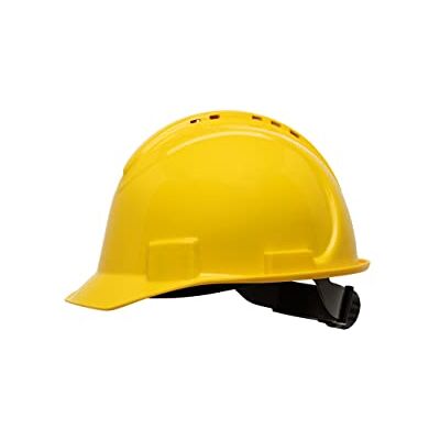 Honeywell North ventilerad skyddshjälm med kort brätte Gul Dubbellåsmekanism 4-punkts spärrfjädring högdensitetspolyeten NSB21002E (paket med 1) Honeywell North ventilerad skyddshjälm med kort brätte Gul Dubbellåsmekanism 4-punkts spärrfjädring högdensitetspolyeten NSB21002E (paket med 1)