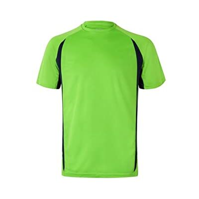 VELILLA 105501 Teknisk T-shirt Bifärg, Lime Grön och Blå Navy, Storlek XL VELILLA 105501 Teknisk T-shirt Bifärg, Lime Grön och Blå Navy, Storlek XL