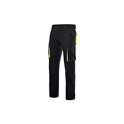 VELILLA 103008S stretch multibolsillos byxor färg negro/Amarillo flúor storlek 42 VELILLA 103008S stretch multibolsillos byxor färg negro/Amarillo flúor storlek 42
