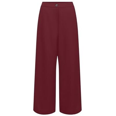 ONLY Dam Onlnova Life Vis Mika breda byxa, Cabernet, M, Cabernet, M ONLY Dam Onlnova Life Vis Mika breda byxa, Cabernet, M, Cabernet, M