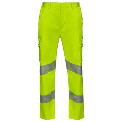 VELILLA 303009S Segmenterad Ribbon Stretch Byxa, Fluor Gul, Storlek 3XL, Fluorgul, 3XL VELILLA 303009S Segmenterad Ribbon Stretch Byxa, Fluor Gul, Storlek 3XL, Fluorgul, 3XL