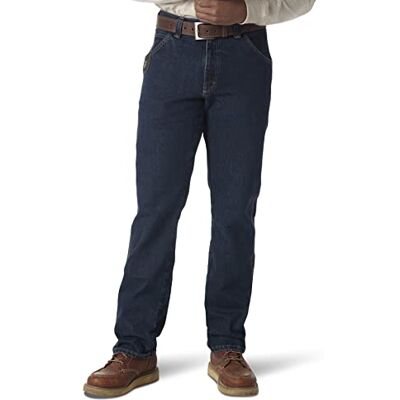 Wrangler Rigg arbetskläder avancerad komfort fem fickor jeans Wrangler Rigg arbetskläder avancerad komfort fem fickor jeans
