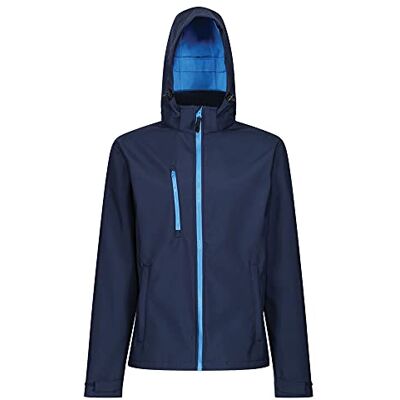 Regatta Professional mäns Venturer 3 lager utskrivbar softshelljacka med huva Regatta Professional mäns Venturer 3 lager utskrivbar softshelljacka med huva