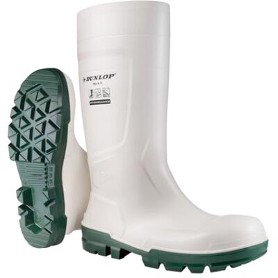 Dunlop Unisex Work-it full säkerhet industriell stövel, Vitgrön, 43 EU Dunlop Unisex Work-it full säkerhet industriell stövel, Vitgrön, 43 EU