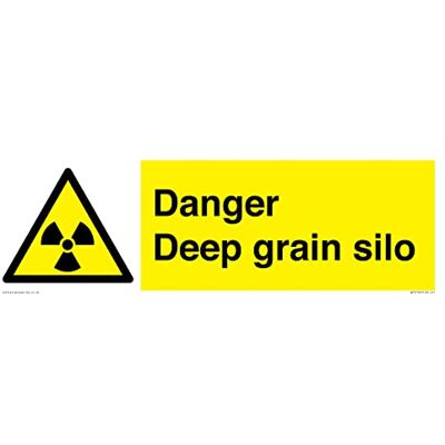 Viking Fara djup kornig silo-skylt 450 x 150 mm L41 Viking Fara djup kornig silo-skylt 450 x 150 mm L41