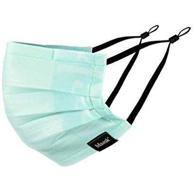 MAASK Shield HyGIENISK återanvändbar mask, vuxen, unisex, grön, 1 st (förpackning med 1) MAASK Shield HyGIENISK återanvändbar mask, vuxen, unisex, grön, 1 st (förpackning med 1)