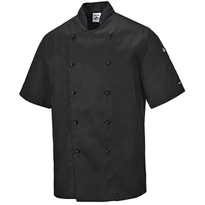 Portwest C734 kockjackor blandade vuxna svart L Portwest C734 kockjackor blandade vuxna svart L