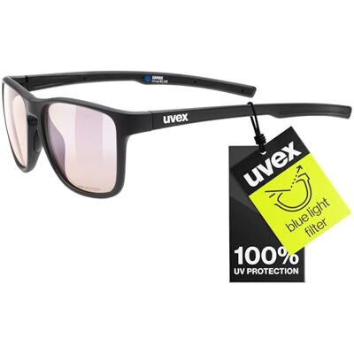 Uvex lvl up BLUE CV gamingglasögon för dam och herr med filter för blått ljus kontrasthöjande black matt/yellow one size Uvex lvl up BLUE CV gamingglasögon för dam och herr med filter för blått ljus kontrasthöjande black matt/yellow one size