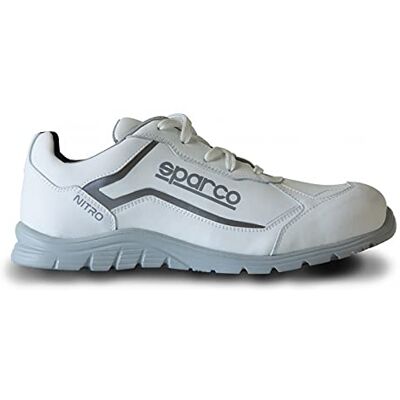 Sparco Teamwork Scarpa Antinfortunistica Da Lavoro-Bassa per UOMO E Donna-Nitro-S3 SRC, Brand- och säkerhetsstövlar Unisex Vuxen, Bianco/Bianco, 47 EU, Flerfärgad, 42/50 EU Sparco Teamwork Scarpa Antinfortunistica Da Lavoro-Bassa per UOMO E Donna-Nitro-S3 SRC, Brand- och säkerhetsstövlar Unisex Vuxen, Bianco/Bianco, 47 EU, Flerfärgad, 42/50 EU