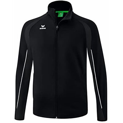Erima unisex vuxen LIGA STAR Polyesterträningsjacka (1032324), svart/vit, 4XL Erima unisex vuxen LIGA STAR Polyesterträningsjacka (1032324), svart/vit, 4XL