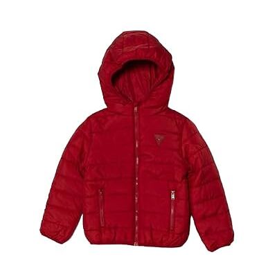 GUESS UnisexHOODED LS VADDERAD PUFFER MED ZIPOUTERWEARCHILI Röd storlek 6 längd N (ingen längd) GUESS UnisexHOODED LS VADDERAD PUFFER MED ZIPOUTERWEARCHILI Röd storlek 6 längd N (ingen längd)