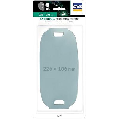 GYS 045781 5 yttre skivor (226 x 106 mm) – PROMAX 9-13 G, 5 stycken GYS 045781 5 yttre skivor (226 x 106 mm) – PROMAX 9-13 G, 5 stycken