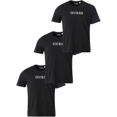 GUESS t-shirt för män Cn Logo 3-pack TEE CN Logo 3-pack (paket med 1) GUESS t-shirt för män Cn Logo 3-pack TEE CN Logo 3-pack (paket med 1)