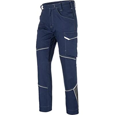 KÜBLER Workwear Paul H. Kübler Bekleidungswerk Arbetskläder Dambyxor, Mörkblå/antracit, 66 SE KÜBLER Workwear Paul H. Kübler Bekleidungswerk Arbetskläder Dambyxor, Mörkblå/antracit, 66 SE